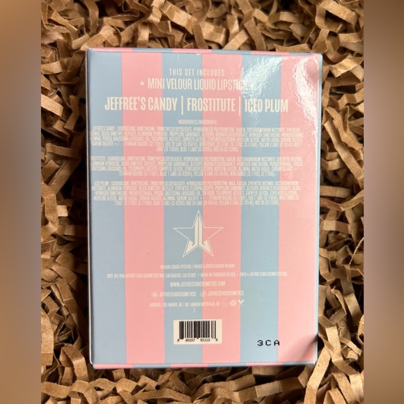 Jeffree Star Cosmetics Cotton Candy Liquid Lip Threesome Minis - Picture 10 of 10